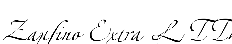 Zapfino Extra LT Three Font Download Free